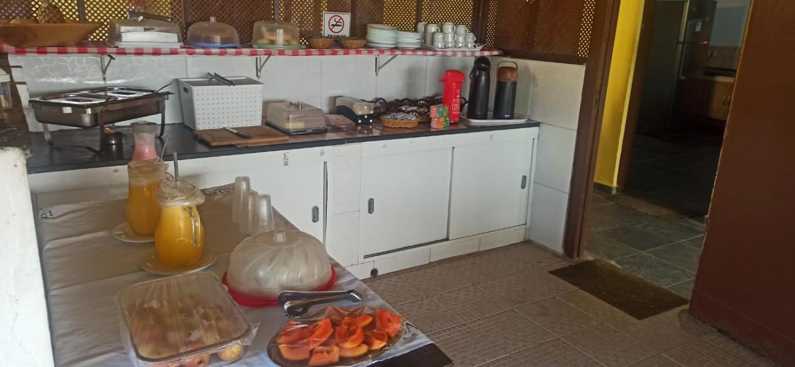 Pousada E Restaurante Frente Mar H グァルジャー エクステリア 写真